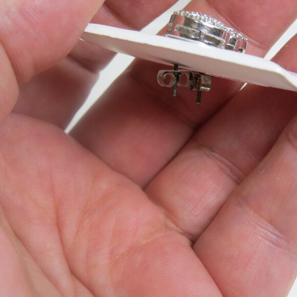 Sterling Silver Earring Hand Crafted - Picture 3 of 3